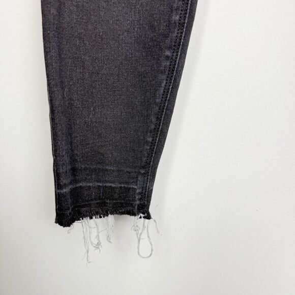 SPANX | Pull On Distressed Black Skinny Jeans Jeggings Women’s Size Small - Picture 6 of 11